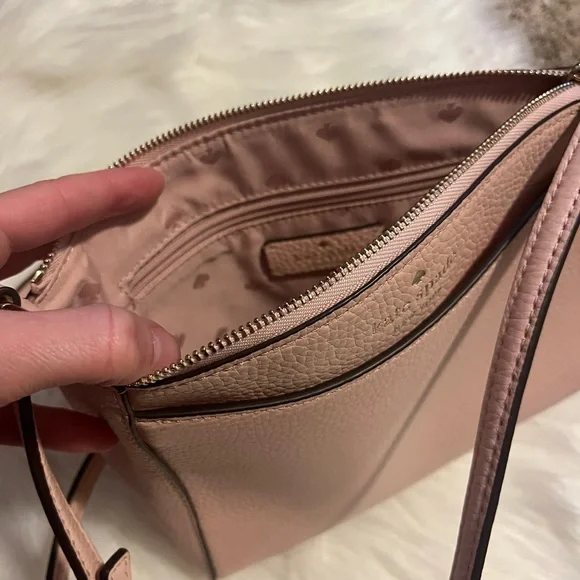 Kate Spade Pink Leather Crossbody Bag - Picture 7 of 12